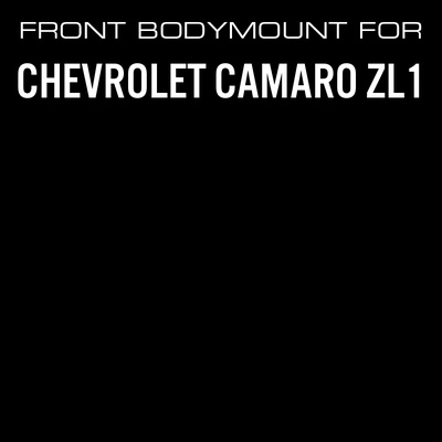 mini-z body mount chevrolet camaro zl1 1le game miniz kyosho bodymount autoscale autoscalestudio 3d print model - Mito3D