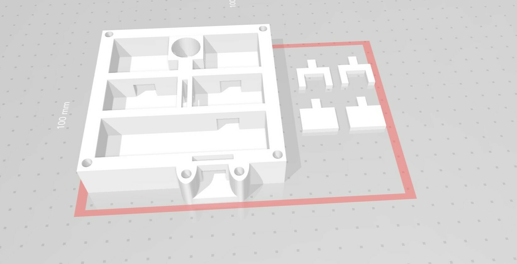 mini fourmilière fourmis fourmi 3D print model - Mito3D