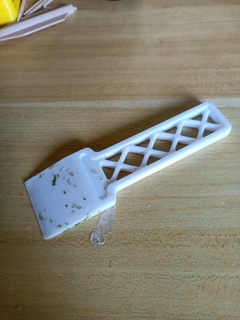 mini acquario parete scrapper utensili 3d print model - Mito3D