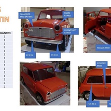 mini austin 1 6 rc details various 3d print model - Mito3D