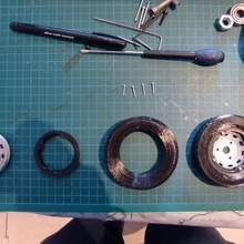 mini austin 1 6 rc wheels various 3d print model - Mito3D