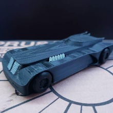 mini-batman animated series batmobile verschiedene Fahrzeug mini batman 3d print model - Mito3D
