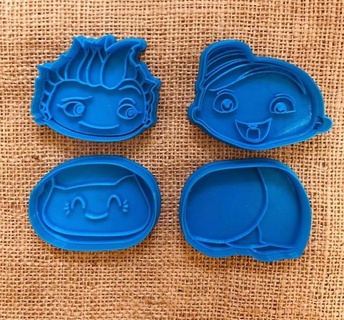mini beat power rockers cookie cutter cookie cutter cookies mini beat power rockers cookie cutters cutters cookies  3d print model - Mito3D