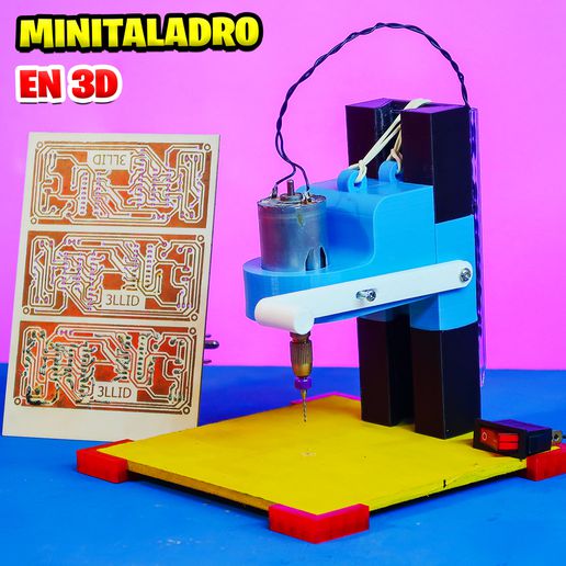 mini Banco broca 3D print model - Mito3D