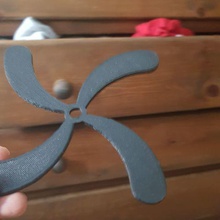 mini boomerang gadget la orilla del mar los juegos de azar calle niños 3d print model - Mito3D