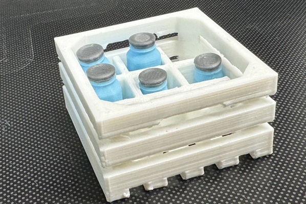 mini canning crate miniature 3d print model - Mito3D