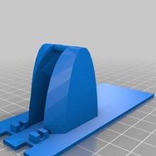 Mini Katapult Schreibtisch Spielzeug mechanisch Büro Krieg Gummi Band interaktive_Kunst 3d print model - Mito3D