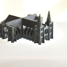 mini catedral de aberturas vários igreja arhitecture arquitetura 3d print model - Mito3D