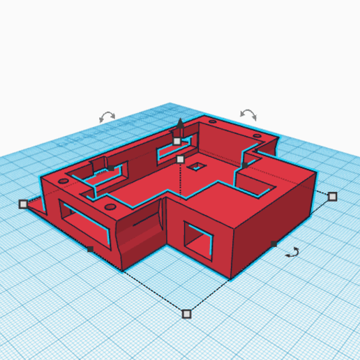 mini-Gehäuse gadget minisumo 3D print model - Mito3D