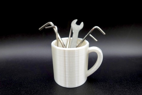 mini coffee mug Tools mysticmesh3d organizer 3d print model - Mito3D