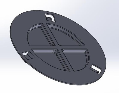 mini cobre defensa enchufe 3d print model - Mito3D