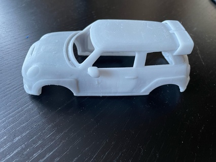 mini cooper jcwgp 2020 slotcar car diecast hotwheels race h0 3d print model - Mito3D