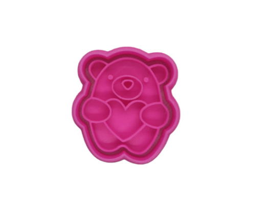 mini cortador de galleta oso orso biscotto taglierina galletas 3d print model - Mito3D