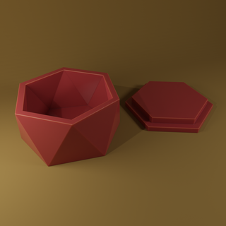 mini cup cap cup pot vase tabletop  3d print model - Mito3D