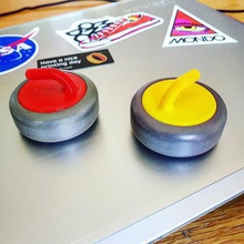 mini piedras de curling varios modelo deporte la diversión art diseño 3d print model - Mito3D