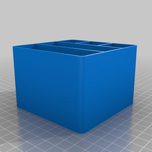 mini desk organizer organization 3d print model - Mito3D
