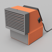 mini desktop do condicionador de ar a casa área trabalho secretária gamer o condicionado fã gelo computador verão calor 3d print model - Mito3D