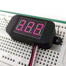 mini-digital-volt-meter Fall tool - Elektronik voltmeter Gehäuse für die 3d print model - Mito3D