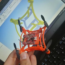 mini İHA oyun drone sinek plan oyuncak gdrone ginesor küçük kapalı 3d print model - Mito3D
