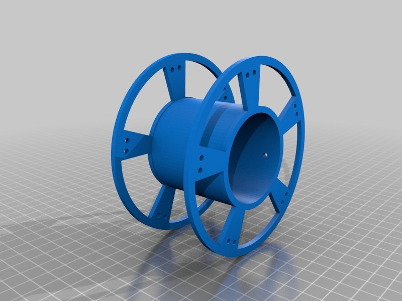 mini filamentpool werkzeuge filament spule 3d drucker zubehör 3D print model - Mito3D