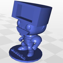 mini funko dustman megaman various nes pop 3d print model - Mito3D