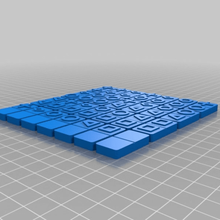 mini geometrie domino gioco tavolo Giochi 3d print model - Mito3D
