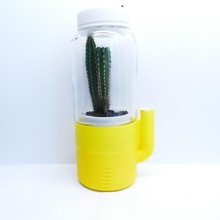 mini serre jardin plantes jar verre vert gaz 3d print model - Mito3D