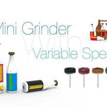 mini grinder art tools 3d print model - Mito3D