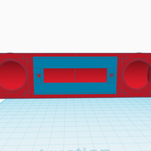 mini haut-parleur de la arquitectura 3d print model - Mito3D