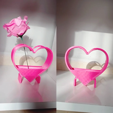 mini coração vaso 3d print model - Mito3D