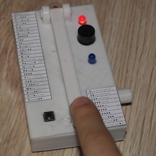 mini caseiro telégrafo jogo comunicação espa&ntilde espanha telegrafo brinquedo 3d print model - Mito3D
