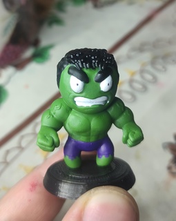 mini hulk Game marvel dc avengers figures collection 3d print model - Mito3D