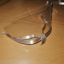 mini hijyen maske clip vizör sıçrama koruma anti spill tükürük kalkan 3d print model - Mito3D