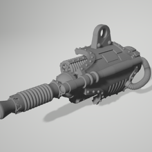 mini imperial robot thunder gun game knight armor weapon moirax armiger lighting lock 3d print model - Mito3D