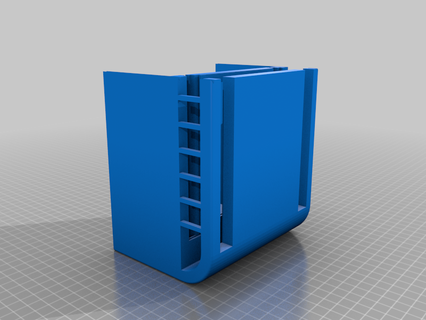 mini itx case water cooling support 3d print model - Mito3D