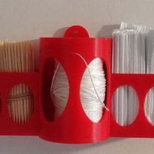 mini kitchen storage home bags freezing box toothpicks dining 3d print model - Mito3D