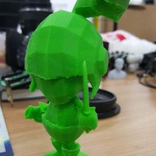 mini knight art people statue sdcharacter blender 3d print model - Mito3D