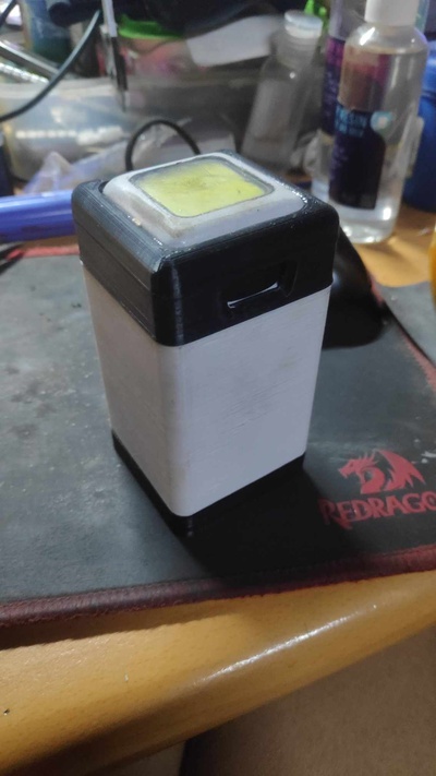 mini led bolsillo linterna modificación reciclado barato 3d print model - Mito3D