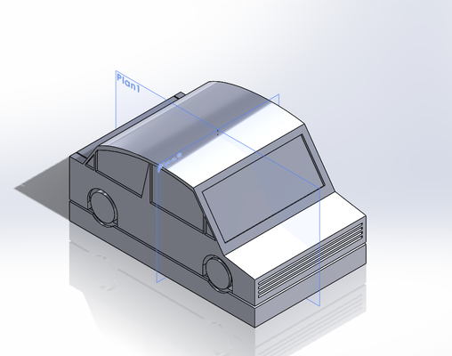 mini lego coche vehiculo herramienta 3d print model - Mito3D