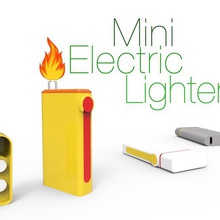 mini briquet outil de l'électronique plus léger électrique 3d print model - Mito3D