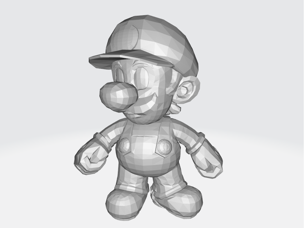 mini Luigi Süper Mario kardeşler düşük poli oyun Kardeşler benzin pompası yoshi kart değiştirmek ganimet şeftali karakurbağası Waluigi Wario eşek kong nintendo 3D print model - Mito3D