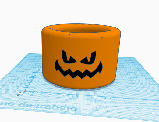 mini maceta víspera santos calabaza hogar casa regalo decoraci n hermoso sencilla jugoso jard 3d print model - Mito3D