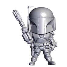 mini mandalorian generosità cacciatore bambino yoda Groot Guerre stellari 3d print model - Mito3D