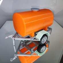 mini micro crawler axial scx24 tank trailer gadget minicrawler rc rcscale scratchbuilt 3d print model - Mito3D
