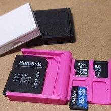 mini microsd cartão caso bainha v2 ferramenta sd 3d print model - Mito3D