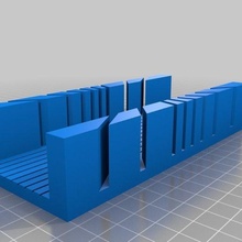 mini mitre box ferramenta caixa trabalhos manuais cortar faça hackear mitra modelo Ferramentas mão 3d print model - Mito3D