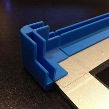 mini modulare framing system - angolo di blocco ferroviario vari l'inquadratura sistema il visualizzazione isolato box 3d print model - Mito3D