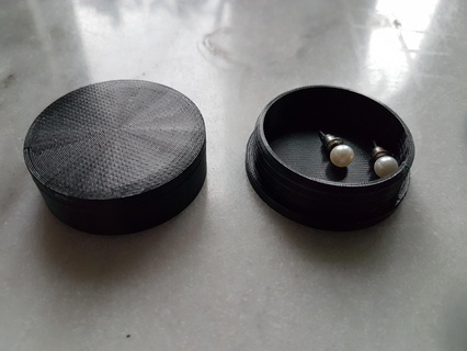 mini multifunction box drugs jewelry 3d print model - Mito3D