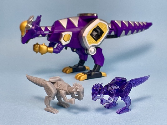 mini pachycelonagurus cephalazord dinozord abaranger dinothunder brachiosaurus super sentai bakury power rangers dino thunder 3d print model - Mito3D