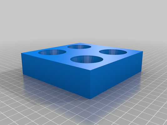 mini boyama üstesinden gelmek kulp destek minyatürler model araç sahipleri kutuları kutu konteynerler organizasyon depolama 3d print model - Mito3D